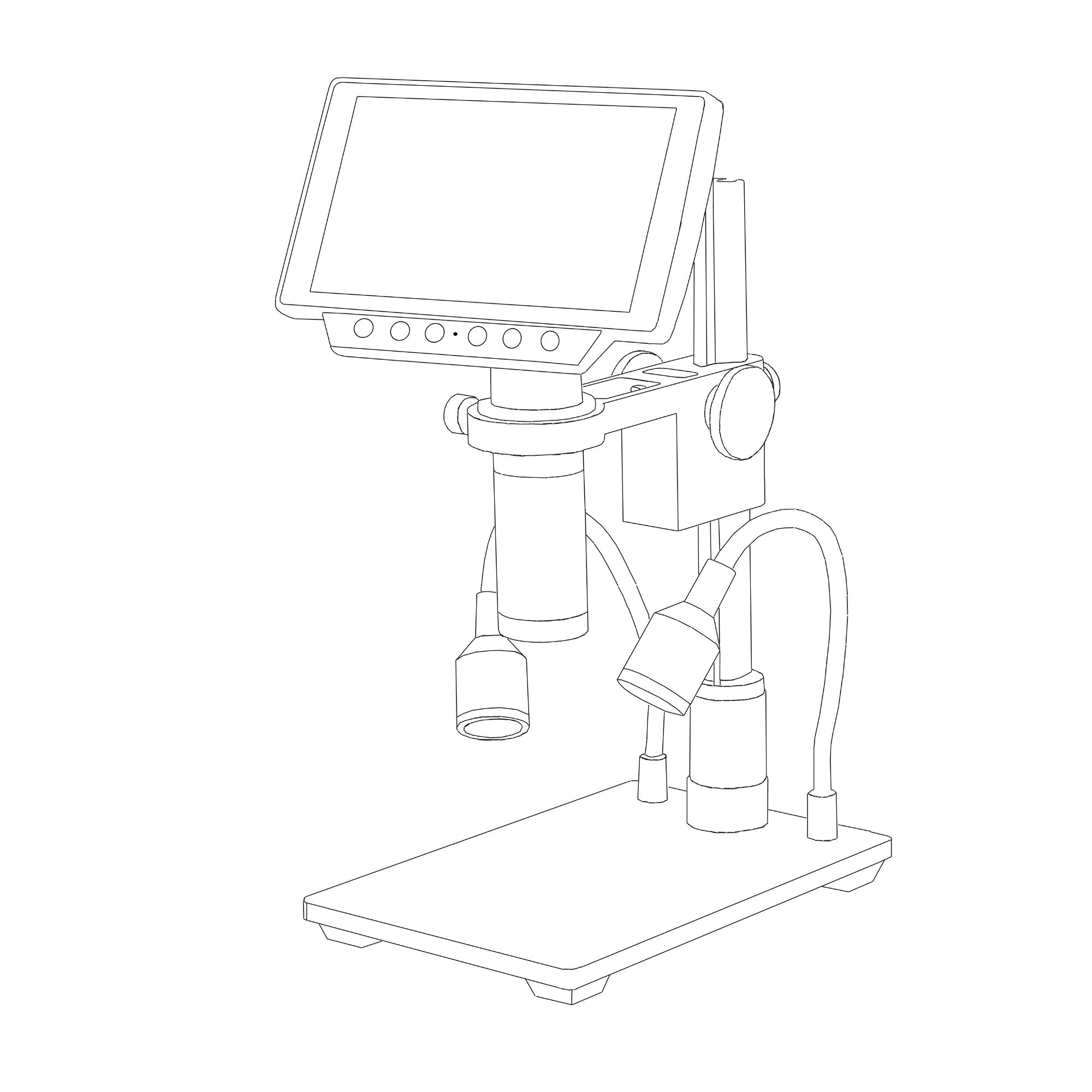 HY-1070 Microscope Camera user manual
